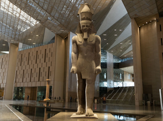 gimp_King Ramesses ll - Copyright to Grand Egyptian Museum